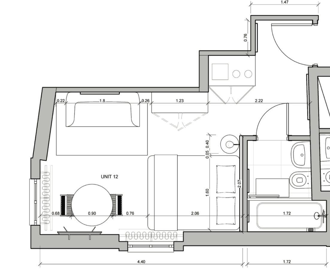 Cozy Studio Apartment Unit 12 In Center Of Zurich Ngoại thất bức ảnh